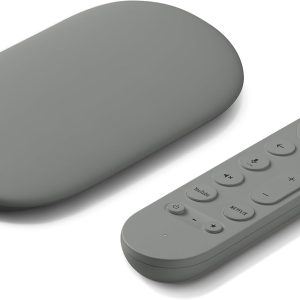 Google TV Streamer 4K - 電視上的快速串流娛樂,附語音搜尋遙控器 - 以 4K HDR 觀看電影、節目、直播電視和 Netflix - 智慧型家居控制 - 32 GB 的儲存空間 - Hazel