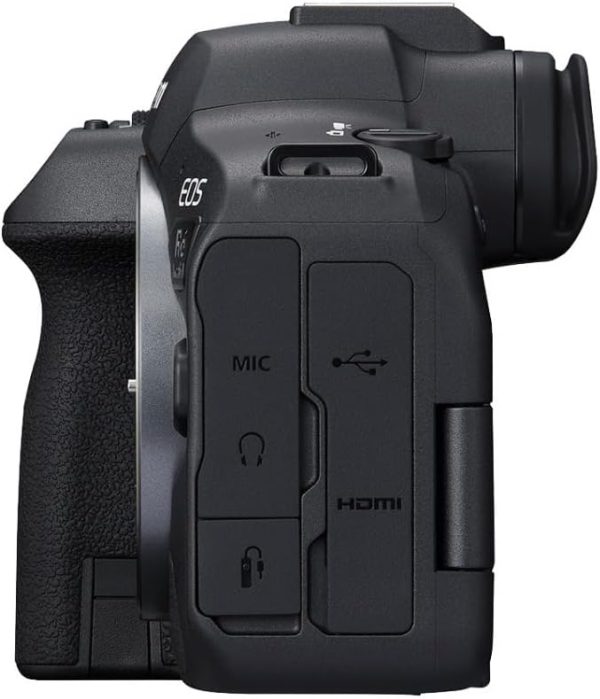 Canon 佳能 EOS R6 Mark II 無反光鏡相機(僅限機身),全片幅相機,2,420 萬像素 CMOS 感應器,照片和視頻功能,黑色 - Image 8