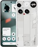 Nothing Phone (3) 手機 2025 全新 5G 解鎖手機 512GB,Android 15,Snapdragon 8s Gen4,AI 手機,附四個 50MP 相機和AMOLED 顯示器,5150mAh, 字形介面,智慧型手機白色