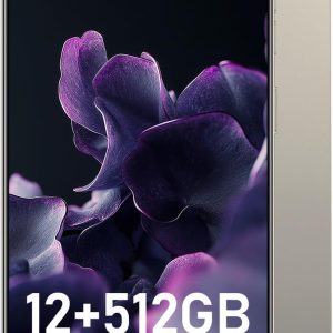 解鎖 16PROMA X 智慧型手機:7 吋 HD+ 顯示器,7000mAh 長效電池,12GB+512GB 大容量儲存空間,108MP AI 相機,高性能 Android 手機,適合遊戲和工作(灰色)