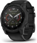 Garmin tactix® 8 51 公釐,太陽能充電顯示器,精英,高級戰術 GPS 智慧型手錶,包括應用彈道精英™ 求解器,鈦金屬錶圈,藍寶石鏡片,40 公尺潛水等級