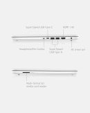 HP 14 筆記型電腦,Intel Celeron N4020,4 GB RAM,64 GB 儲存空間,14 吋微邊緣高清顯示器,Windows 11 家用,輕薄便攜,4K 圖形,Microsoft 365 一年(14-dq0040nr,雪花白)
