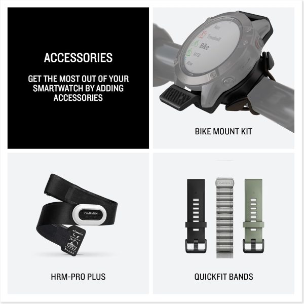 Garmin tactix® 8 51 公釐,太陽能充電顯示器,精英,高級戰術 GPS 智慧型手錶,包括應用彈道精英™ 求解器,鈦金屬錶圈,藍寶石鏡片,40 公尺潛水等級 - Image 6