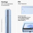 SAMSUNG 三星 Galaxy Z Flip6,512GB 解鎖 Android 智慧型手機、FlexCam、照片輔助、攝錄機模式、即時解釋器、小巧可折疊設計、口袋尺寸便攜性、2024 年美國 1 年保固,藍色