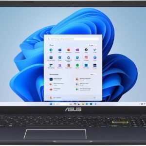 ASUS 華碩 15.6 吋 Vivobook Go Slim 筆記型電腦,輕薄便攜,適合學生學習,Intel 雙核心 N4500,4GB RAM,128GB SSD,Windows 11,Star Black,L510KA-ES04