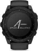 Garmin tactix 8 太陽能:AB Elite (51 公釐) 高級戰術 GPS 智慧型手錶禮盒組 - 應用彈道超輕求解器,LED 手電筒,附 PlayBetter 螢幕保護貼,牆壁轉接器和保護套