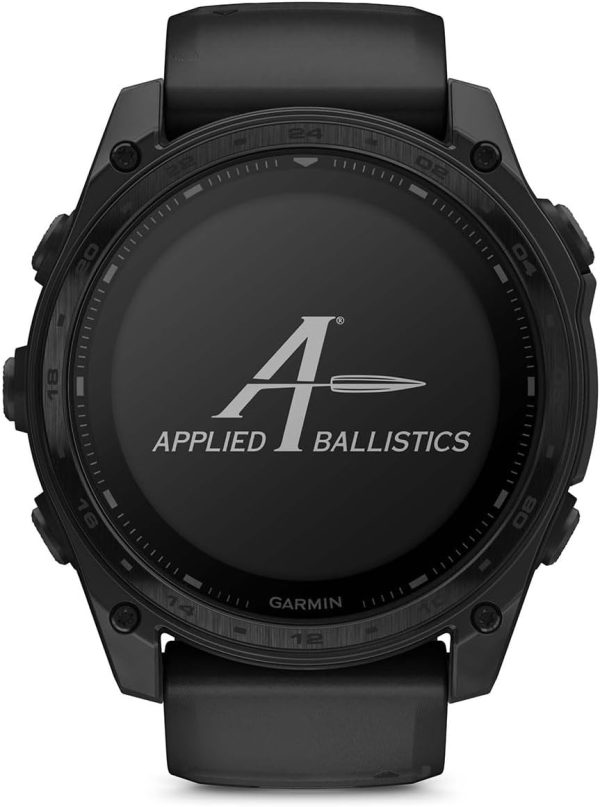Garmin tactix 8 太陽能:AB Elite (51 公釐) 高級戰術 GPS 智慧型手錶禮盒組 - 應用彈道超輕求解器,LED 手電筒,附 PlayBetter 螢幕保護貼,牆壁轉接器和保護套 - Image 8