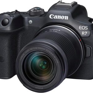 Canon 佳能 EOS R7 RF-S18-150mm F3.5-6.3 IS STM 鏡頭套件,無反光鏡影音網誌相機、32.5 MP 影像品質、4K 60p 視訊、DIGIC X 影像處理器、雙像素 CMOS 自動對焦、主體偵測、內容創作者