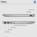 HP 14 吋筆記型電腦,HD 顯示器,Intel Core i3-N305,8 GB RAM,256 GB SSD,Intel UHD Graphics,Windows 11 Home in S 模式,天然銀色,14-ep0299nr