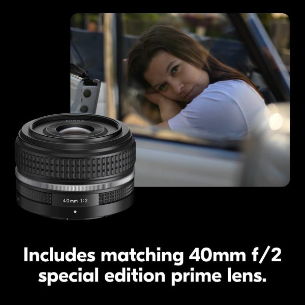 Nikon Z f 附特別版 Prime 鏡頭 | 全片幅無反光鏡靜態影像/攝錄機,配備快速 40 公釐 f/2 鏡頭 | Nikon USA 型號 - Image 14