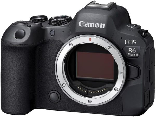 Canon 佳能 EOS R6 Mark II 無反光鏡相機(僅限機身),全片幅相機,2,420 萬像素 CMOS 感應器,照片和視頻功能,黑色 - Image 2