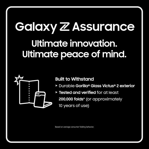 SAMSUNG 三星 Galaxy Z Flip6,512GB 解鎖 Android 智慧型手機、FlexCam、照片輔助、攝錄機模式、即時解釋器、小巧可折疊設計、口袋尺寸便攜性、2024 年美國 1 年保固,藍色 - Image 8