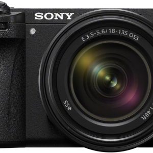 Sony Alpha 6700 – APS-C 可互換鏡頭相機,附 26 MP 感測器、4K 視訊、基於人工智慧的主體辨識、日誌拍攝、LUT 處理和 Vlog 友善功能以及 18-135 公釐變焦鏡頭
