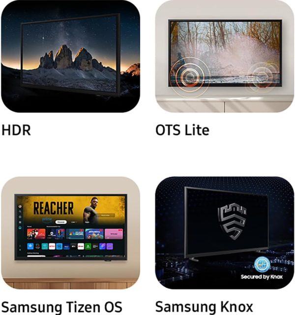 Samsung 三星 UN40F6000FFXZA 40 吋 1080P FHD F6000F 4K 智慧型電視(2025) 套組附劇院必備品、1 年 CPS 強化保護組和Deco Gear 6FT 4K HDMI 2.0 連接線 - Image 4