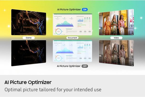 Samsung 三星 32 吋智慧型顯示器 M7 (M70F) 4K UHD 顯示器,Samsung Vision AI,智慧型電視應用程式,電競集線器,USB-C,HDMI 和 USB-A,黑色,LS32FM702UNXZA,2025 - Image 6