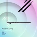 ASUS 華碩 15.6 吋 Vivobook Go Slim 筆記型電腦,輕薄便攜,適合學生學習,Intel 雙核心 N4500,4GB RAM,128GB SSD,Windows 11,Star Black,L510KA-ES04