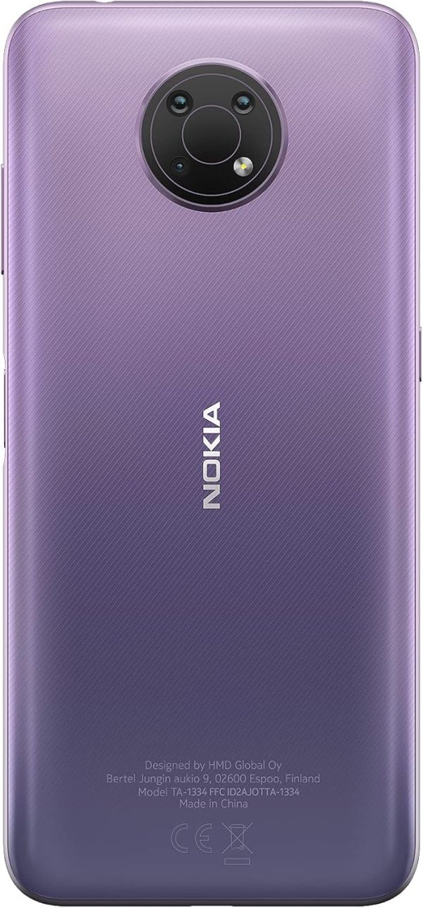 Nokia G10 | Android 11 | 解鎖智慧型手機 | 3 天電池 | 雙 SIM 卡 | US 版本 | 3/32GB | 6.52 吋螢幕 | 13MP 三重相機 | 黃昏 - Image 2