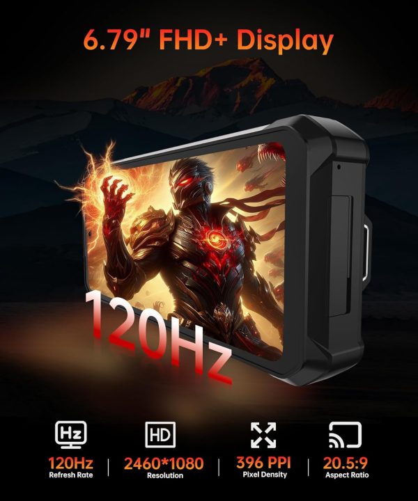 Tank 3 Pro 堅固智慧型手機 5G,Android 14 手機附投影機,36GB RAM+512GB ROM,7.7 吋防水解鎖手機 23800mAh, 2TB 擴展/OTG(僅限 T-Mobile&Verizon) - Image 8