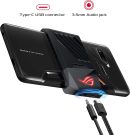 ROG Phone 電競智慧型手機 ZS600KL-S845-8G512G - 6 吋 FHD+ 2160x1080 90Hz 顯示器 - Qualcomm Snapdragon 845 - 8GB RAM - 512GB 存儲 - LTE 解鎖雙 SIM 遊戲手機 - 美國保固