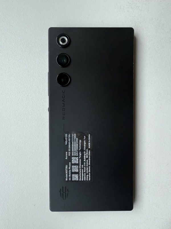 REDMAGIC 10 Air 智慧型手機 5G,120Hz 電競手機,7 吋 FHD+,下方顯示相機,5860mAh Android 手機,16+512GB,80W 充電器,雙模擬,解鎖手機 黑色 - Image 8