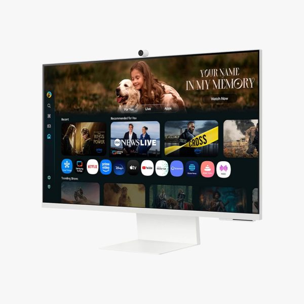 SAMSUNG 三星 32 吋智慧型顯示器 M8 (M80F) 4K UHD 顯示器,Samsung Vision AI,智慧型電視應用程式,電競集線器,USB-C,HDMI 和 USB-A,白色,LS32FM803UNXZA,2025 - Image 12