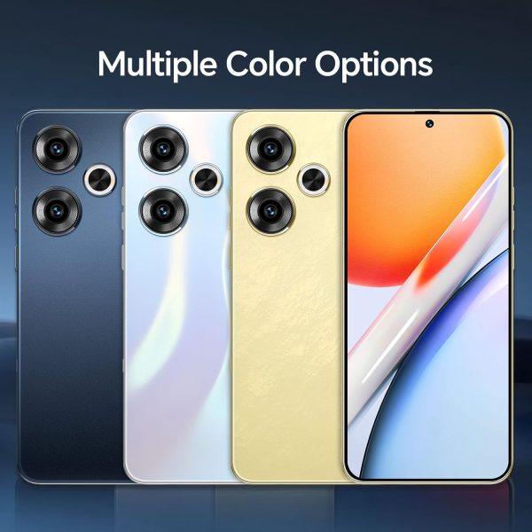 C19 5G Unlocked Phones, 6.8“ HD Screen, Smartphone Android 14, 12GB+512GB Unlocked Android Phones, Snapdragon888, 48+108MP Camera, 5000mAh, Dual SIM+Memory Expansion, Silver - Image 7