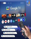 Google TV Projector 4K Support - CiBest Smart Projector with WiFi 6 and Bluetooth, Outdoor Movie Proyector Full-Sealed Optical Engine 3000 ANSI Home Ceiling Projector with Autofocus, Streaming Apps