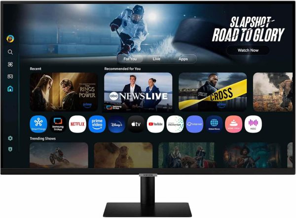 Samsung 三星 32 吋智慧型顯示器 M7 (M70F) 4K UHD 顯示器,Samsung Vision AI,智慧型電視應用程式,電競集線器,USB-C,HDMI 和 USB-A,黑色,LS32FM702UNXZA,2025 - Image 13