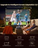 [Netflix 授權/支援 4K ] 智慧型戶外投影機 附 WiFi6 和藍牙,800ANSI 電影投影機 DoIby 音訊 帶雙喇叭 AI 自動對焦 內建應用程式 Proyector 升級 P62 Pro