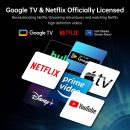 KTC 32 吋 4K 智慧型顯示器,搭配 Google TV 系統 3840 * 2160P Netflix 授權類型 C 65W PD 喇叭 5W * 2 Dolby Audio Hey Google 語音遙控器 HDR WiFi 藍牙 VESA 傾斜式 32 吋智慧型電視