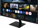Samsung 三星 32 吋智慧型顯示器 M7 (M70F) 4K UHD 顯示器,Samsung Vision AI,智慧型電視應用程式,電競集線器,USB-C,HDMI 和 USB-A,黑色,LS32FM702UNXZA,2025