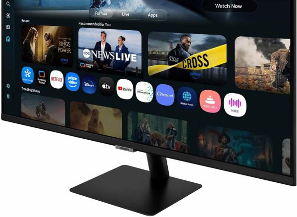 Samsung 三星 32 吋智慧型顯示器 M7 (M70F) 4K UHD 顯示器,Samsung Vision AI,智慧型電視應用程式,電競集線器,USB-C,HDMI 和 USB-A,黑色,LS32FM702UNXZA,2025 - Image 18