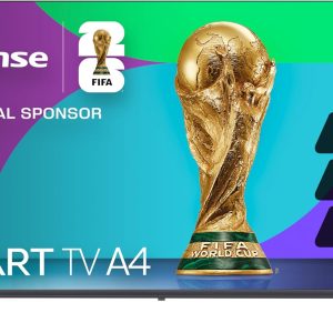 Hisense 32 吋 A4 系列 HD 智慧型 Fire TV (32A4HNF) - 全陣列 LED,HDR10,DTS Virtutual:X,超薄邊框設計,Alexa 內建