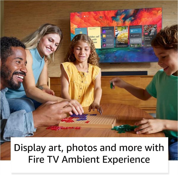 Amazon Fire TV 55" Omni QLED Series 4K UHD smart TV, Dolby Vision IQ, Fire TV Ambient Experience, local dimming, hands-free with Alexa - Image 4