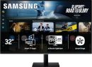 Samsung 三星 32 吋智慧型顯示器 M7 (M70F) 4K UHD 顯示器,Samsung Vision AI,智慧型電視應用程式,電競集線器,USB-C,HDMI 和 USB-A,黑色,LS32FM702UNXZA,2025
