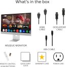 ASUS 華碩 ZenScreen 31 吋 4K USB-C 智慧型顯示器 (MS32UC) - UHD (3840 x 2160) IPS、98% DCI-P3、GoogleTV、Harman Kardon 喇叭、USB-C (90W PD)、無線顯示器、Netflix 和 YouTube,3 年保固