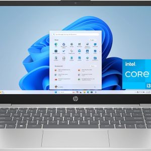 HP 14 吋筆記型電腦,HD 顯示器,Intel Core i3-N305,8 GB RAM,256 GB SSD,Intel UHD Graphics,Windows 11 Home in S 模式,天然銀色,14-ep0299nr