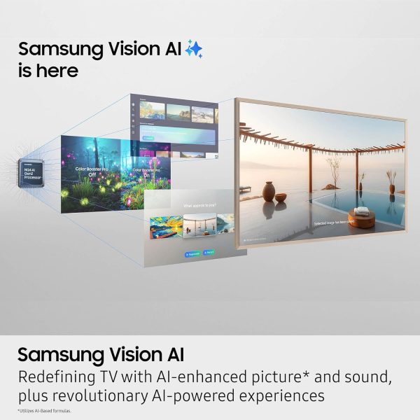 Samsung 三星 50 吋 Class The Frame LS03F 4K QLED 智慧型電視(2025 年型號)薄型壁掛式,現代框架設計,NQ4 AI Gen2 處理器,藝術模式,巧妙的畫質,Samsung Vision AI,Alexa 內建 - Image 12