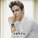 VERTU H1 Diamond 男款智慧手錶,Android 機械智慧型手錶,配備 1.8 吋藍寶石顯示器,接聽/撥打電話,健身手錶,血氧,心率和 100 多種運動模式(白色/金色)