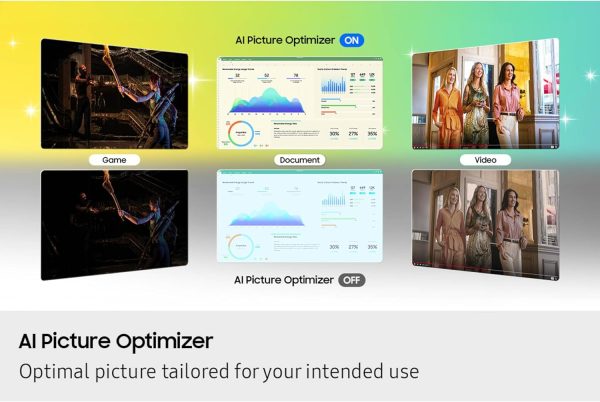 SAMSUNG 三星 32 吋智慧型顯示器 M8 (M80F) 4K UHD 顯示器,Samsung Vision AI,智慧型電視應用程式,電競集線器,USB-C,HDMI 和 USB-A,白色,LS32FM803UNXZA,2025 - Image 7