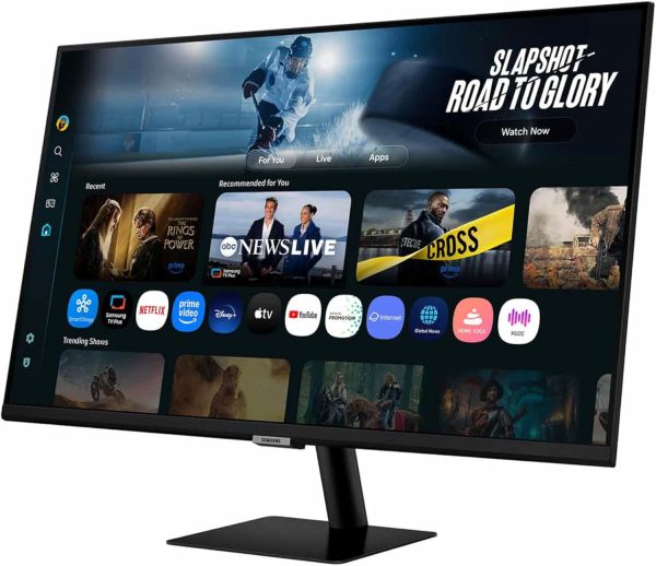 Samsung 三星 32 吋智慧型顯示器 M7 (M70F) 4K UHD 顯示器,Samsung Vision AI,智慧型電視應用程式,電競集線器,USB-C,HDMI 和 USB-A,黑色,LS32FM702UNXZA,2025 - Image 14