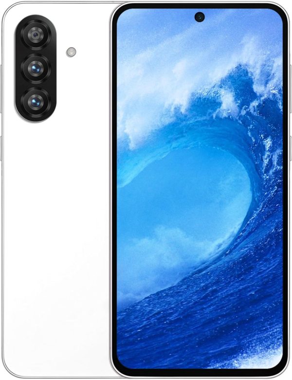 C56 Ultra 5G Unlocked Phones, Smartphone Android 14, 12GB+512GB Unlocked Android Phones, Snapdragon888, 5000mAh, 48+108MP Camera, 6.8“ HD Screen, Dual SIM+Memory Expansion, White
