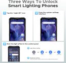 DOOGEE Blade GT Ultra 5G Rugged Smartphone with LED Light Effect, 36GB+512GB/2TB DDR5 Rugged Phone,4nm Dimensity D7300,6.72" FHD+120Hz, AI 100+32MP Android 14 Gaming Phones,Face & Finger ID/WIFI6