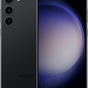 SAMSUNG 三星 Galaxy S23+ 系列 AI 手機,解鎖 Android 智慧型手機,512GB 儲存空間,8GB RAM,50MP 相機,夜間模式,電池壽命長,自適應顯示器,美國版,2023,Phantom Black