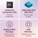 Lenovo IdeaPad Slim 3 Chromebook - 2024 - 輕量筆記型電腦 - 波浪 MaxxAudio® 喇叭 - 14 吋 HD 顯示器 - HD 720p 相機 - 4GB 記憶體 - 64GB 儲存空間 - 聯發科 Kompanio 520 - 深藍