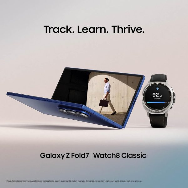 Samsung 三星 Galaxy Z Fold7 手機,512GB AI 智慧型手機,解鎖 Android,AI 照片編輯,大螢幕,電池壽命長,2025 年美國 1 年製造商保固,藍影 - Image 10