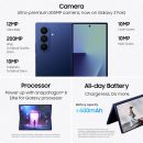 Samsung 三星 Galaxy Z Fold7 手機,512GB AI 智慧型手機,解鎖 Android,AI 照片編輯,大螢幕,電池壽命長,2025 年美國 1 年製造商保固,藍影