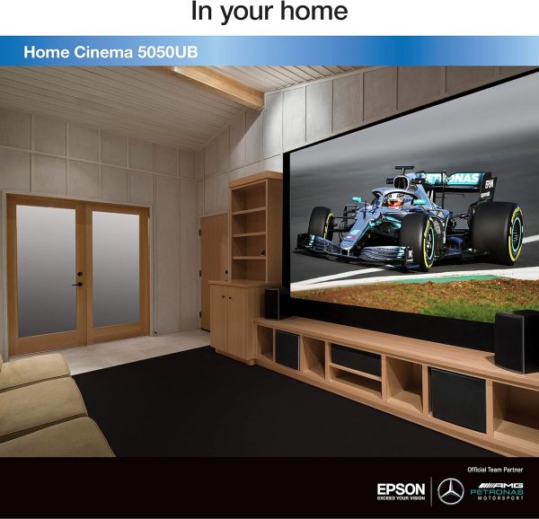 Epson Cinema 5050UB 4K PRO-UHD 三晶片投影機附HDR, 白色 - Image 6
