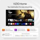 VIZIO 43 吋 4K UHD LED 智慧型電視,附杜比 Vision HDR,DTS Virtual:X,Alexa 相容性,內建 Chromecast ,藍牙耳機功能(V4K43M-08)(翻新)