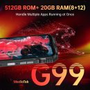 DOOGEE S118 堅固手機解鎖 2024-Android 14 堅固型智慧型手機,Helio G99 20GB RAM+512GB ROM,6.6 吋 FHD+120HZ,10800mAh 電池 - 33W 手機,50MP 相機防水手機/4G 雙 SIM/NFC/OTG